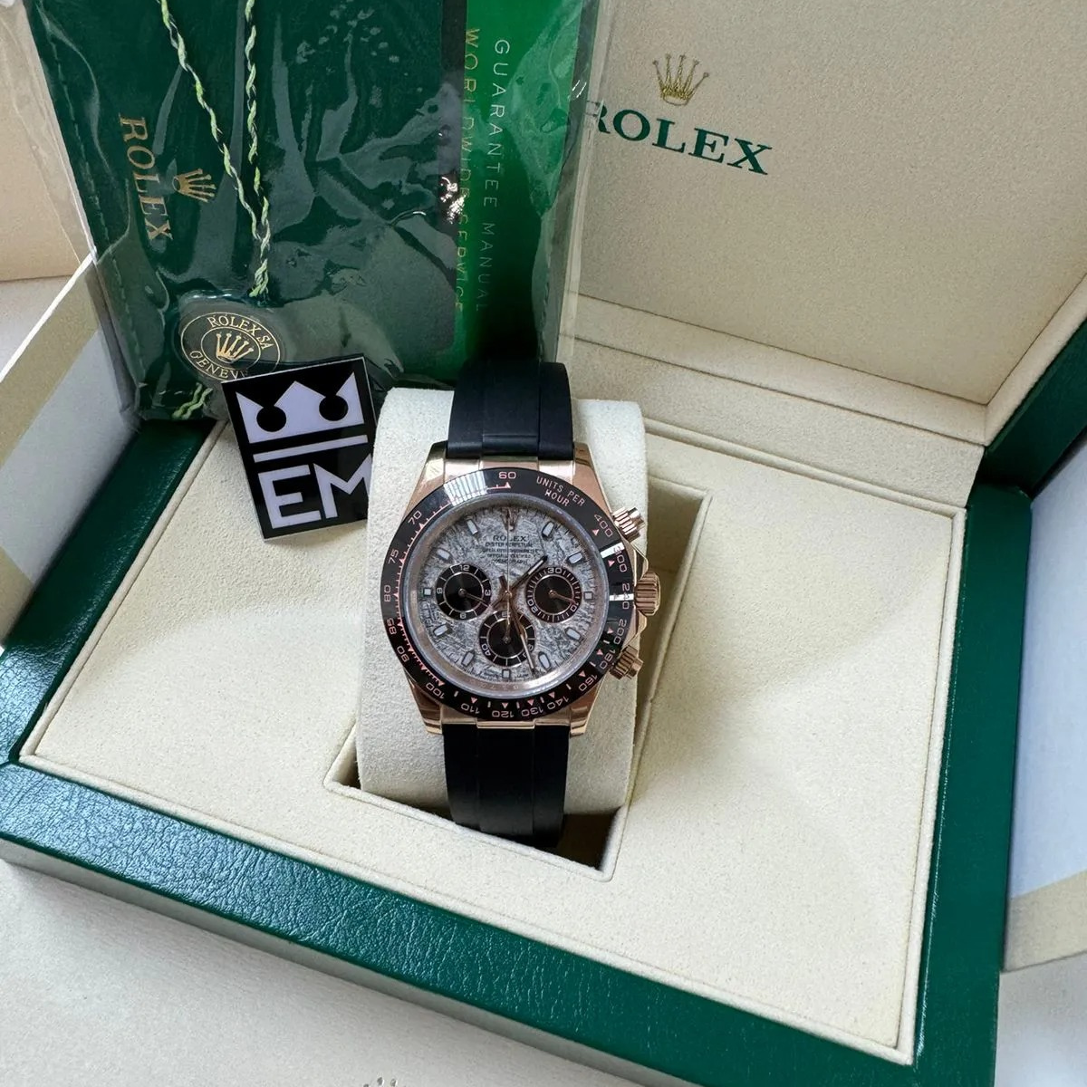 Rolex Daytona – Meteorit Dial – Oysterflex