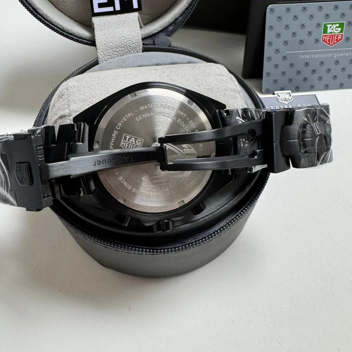 TAG Heuer Formula 1 Senna Chronograph Black Gray
