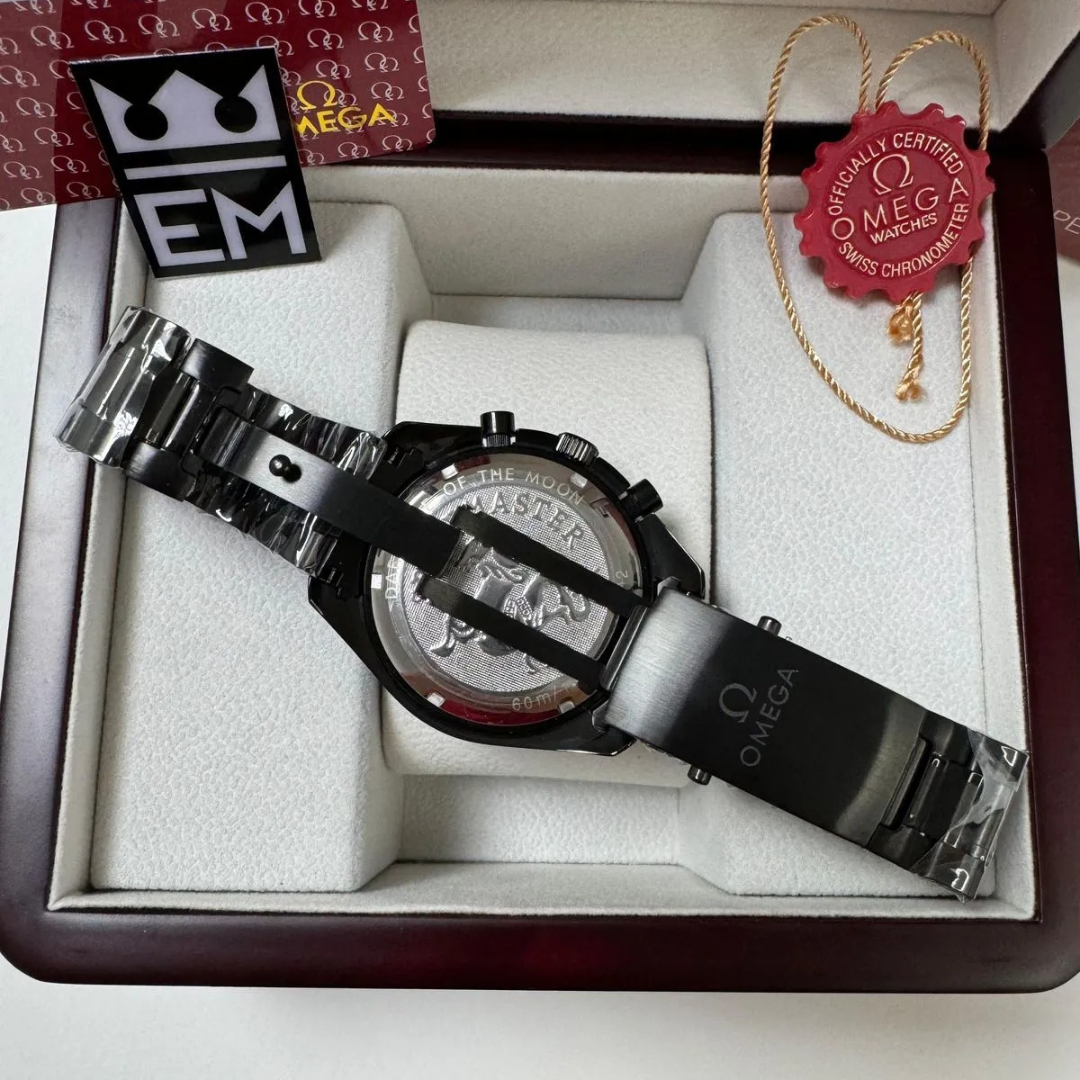 Omega Speedmaster “Full Black Steel” – Co-Axial Chronometer