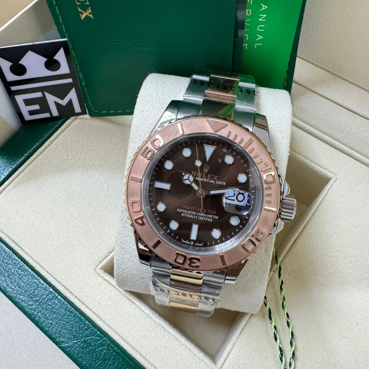 ROLEX YACHT-MASTER 40 – BROWN DIAL