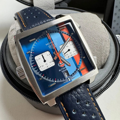 TAG HEUER MONACO GULF AUTOMATIC CHRONOGRAPH