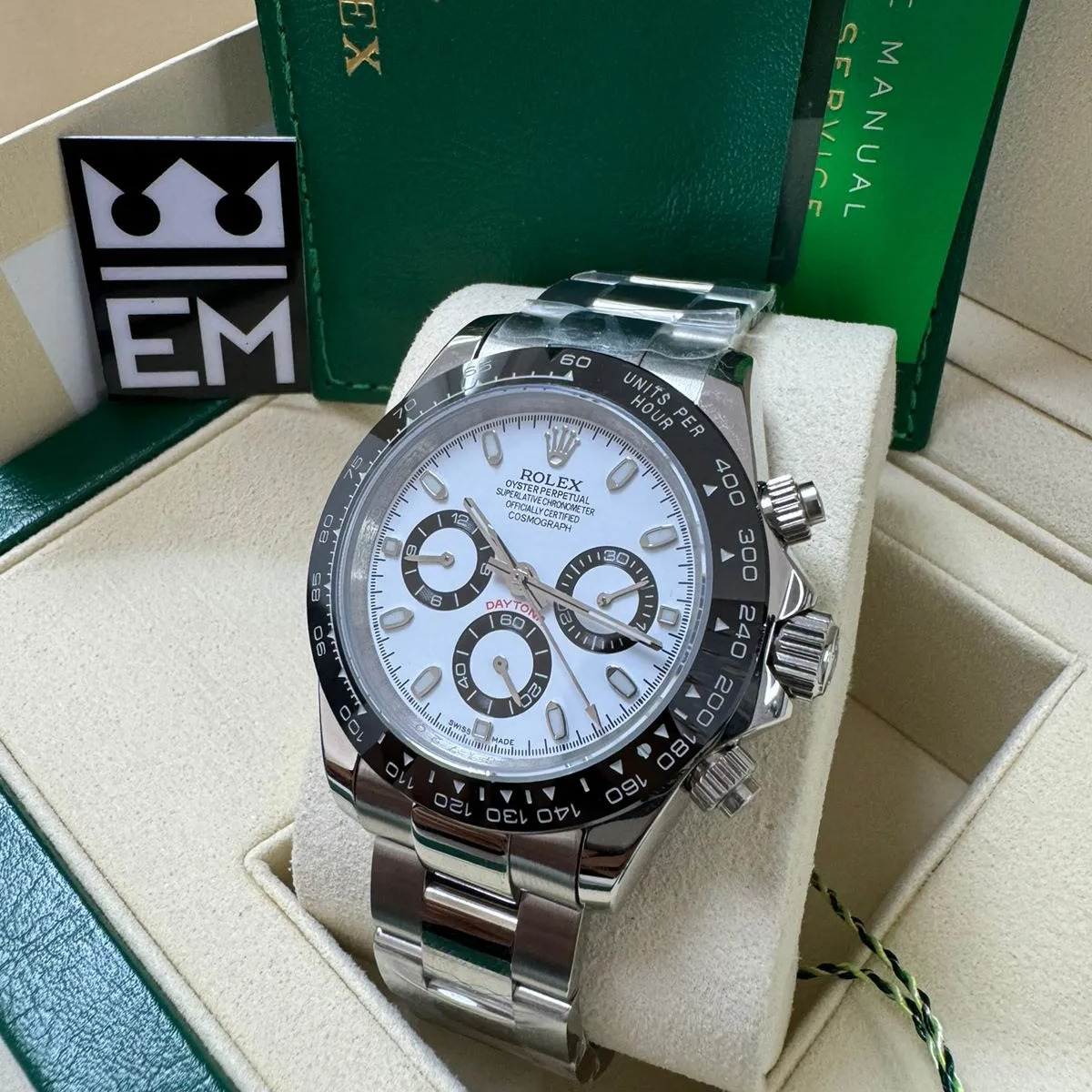 Rolex Daytona 126500 – White Dial