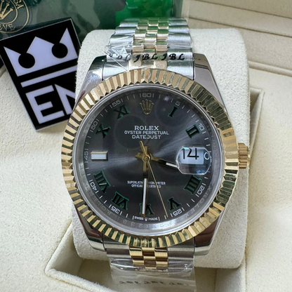 Rolex Datejust 41 – Anthracite Dial with Roman Numerals