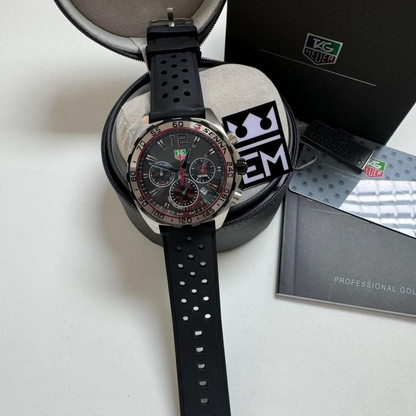 TAG Heuer Formula 1 Senna Edition – Black/Red | Sport Strap