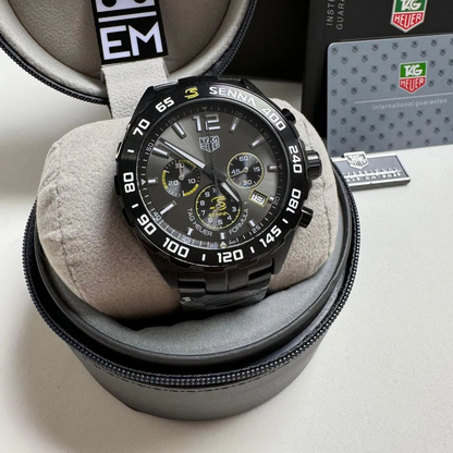 TAG Heuer Formula 1 Senna Chronograph Black Gray