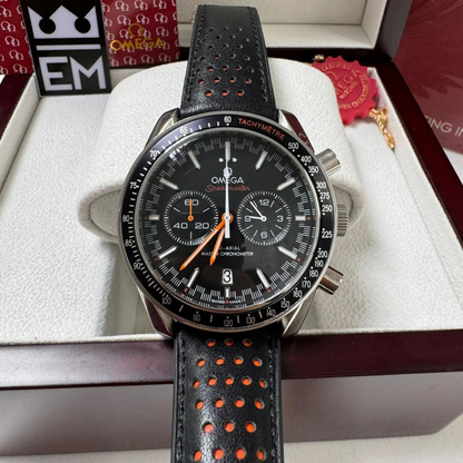 Omega Speedmaster Racing – Black/Orange | Chronograph