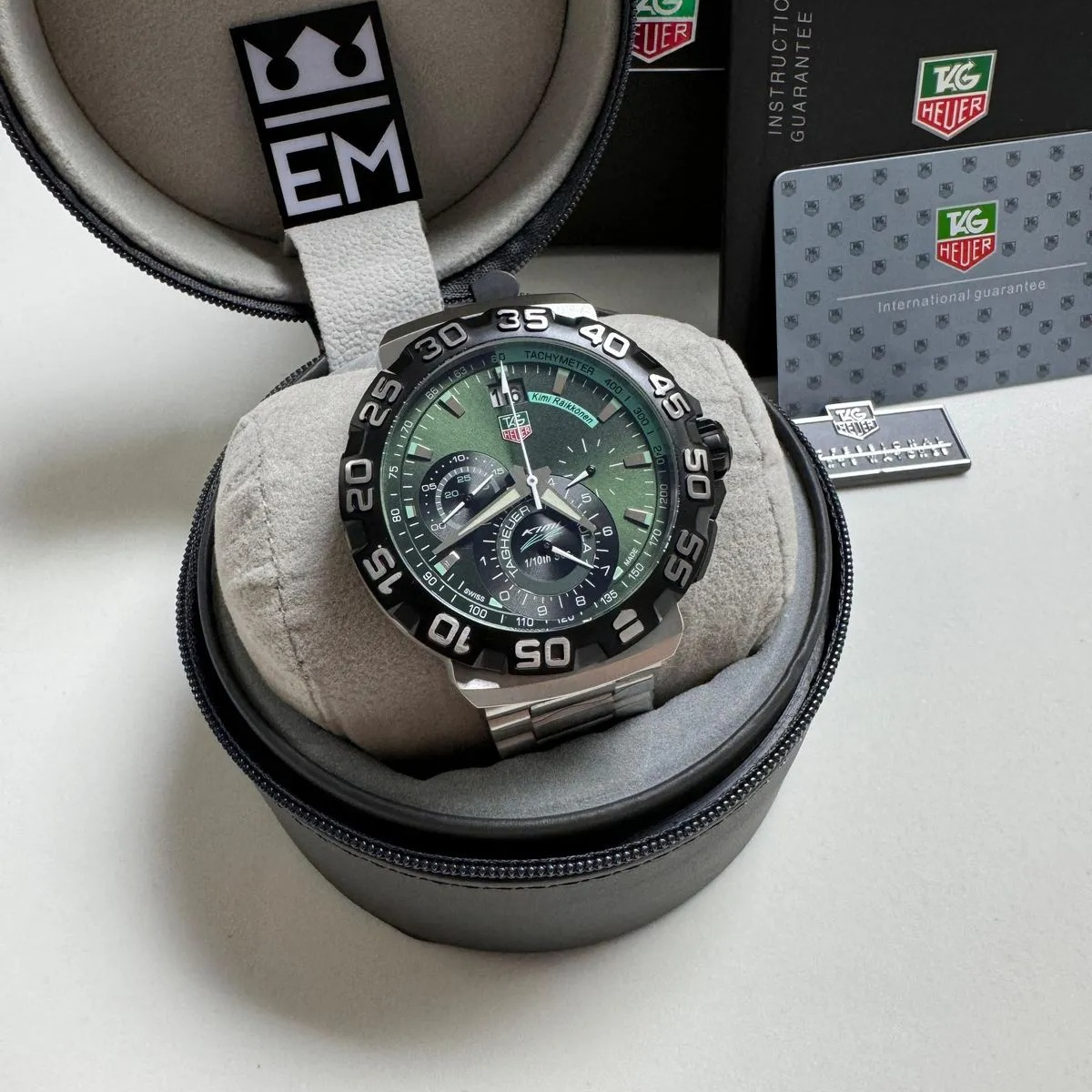 TAG Heuer Formula 1 Chronograph Green – Kimi Raikkonen Edition