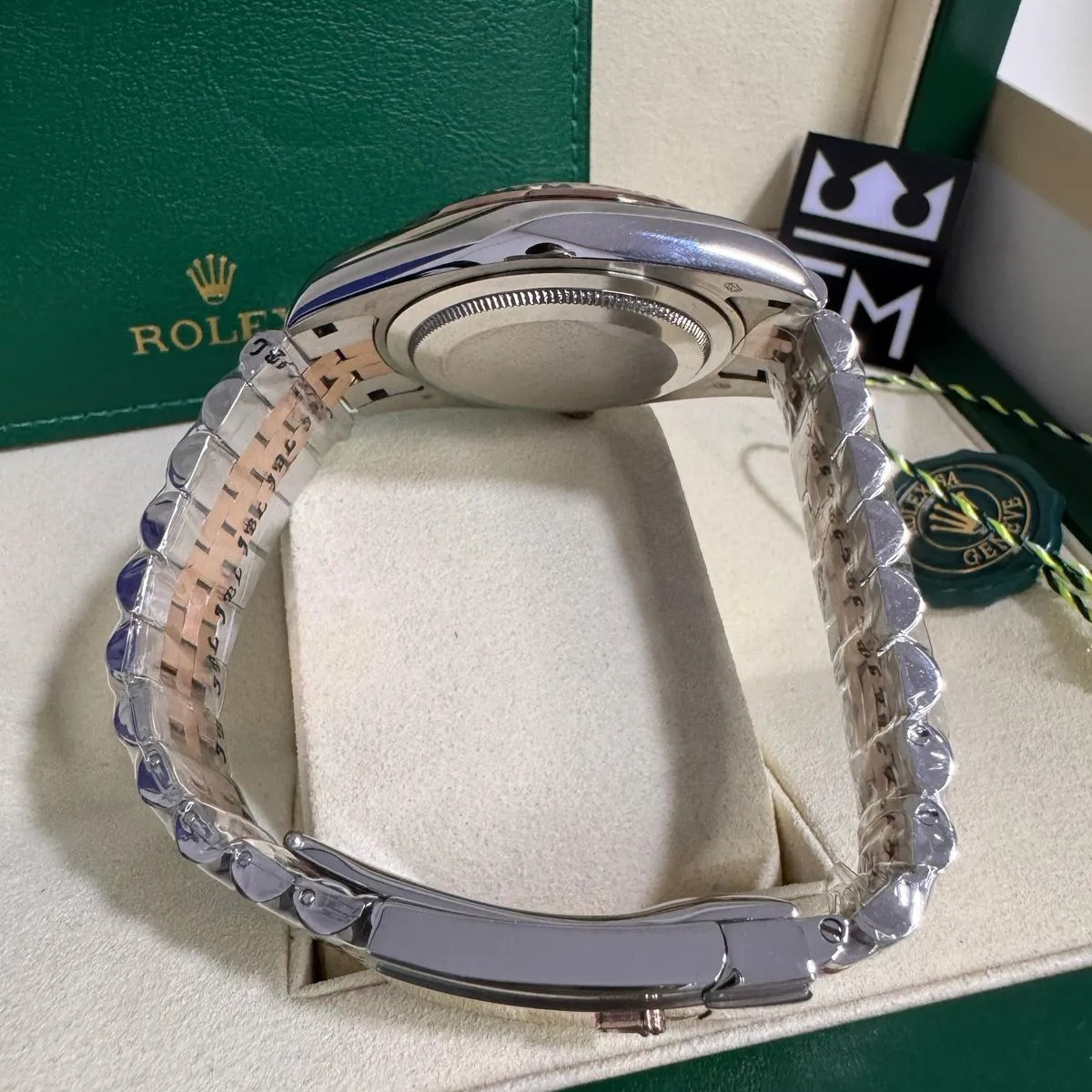 Rolex Datejust 41 – Brown Dial with Diamanten
