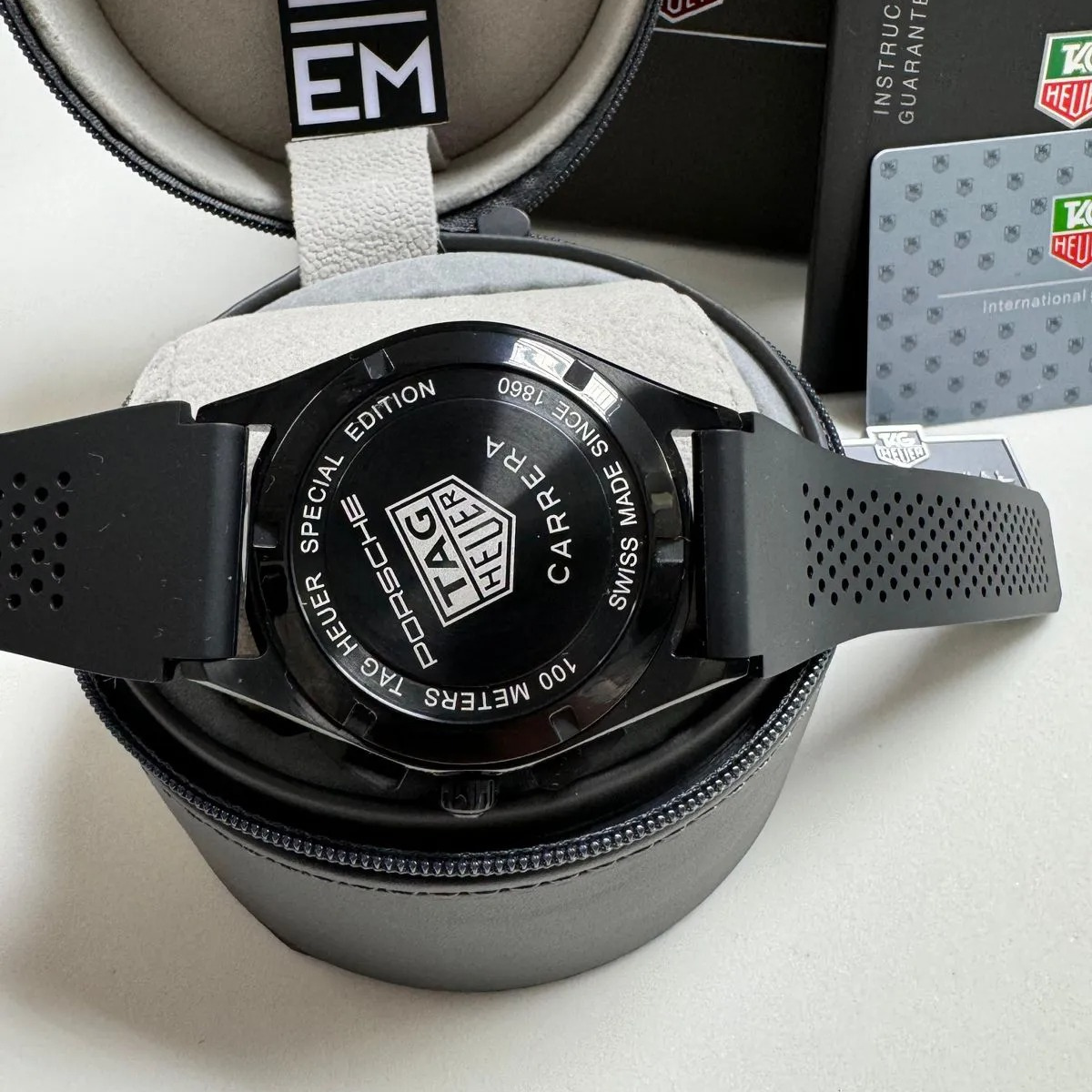 TAG Heuer Formula 1 Black Chronograph Rubber Strap