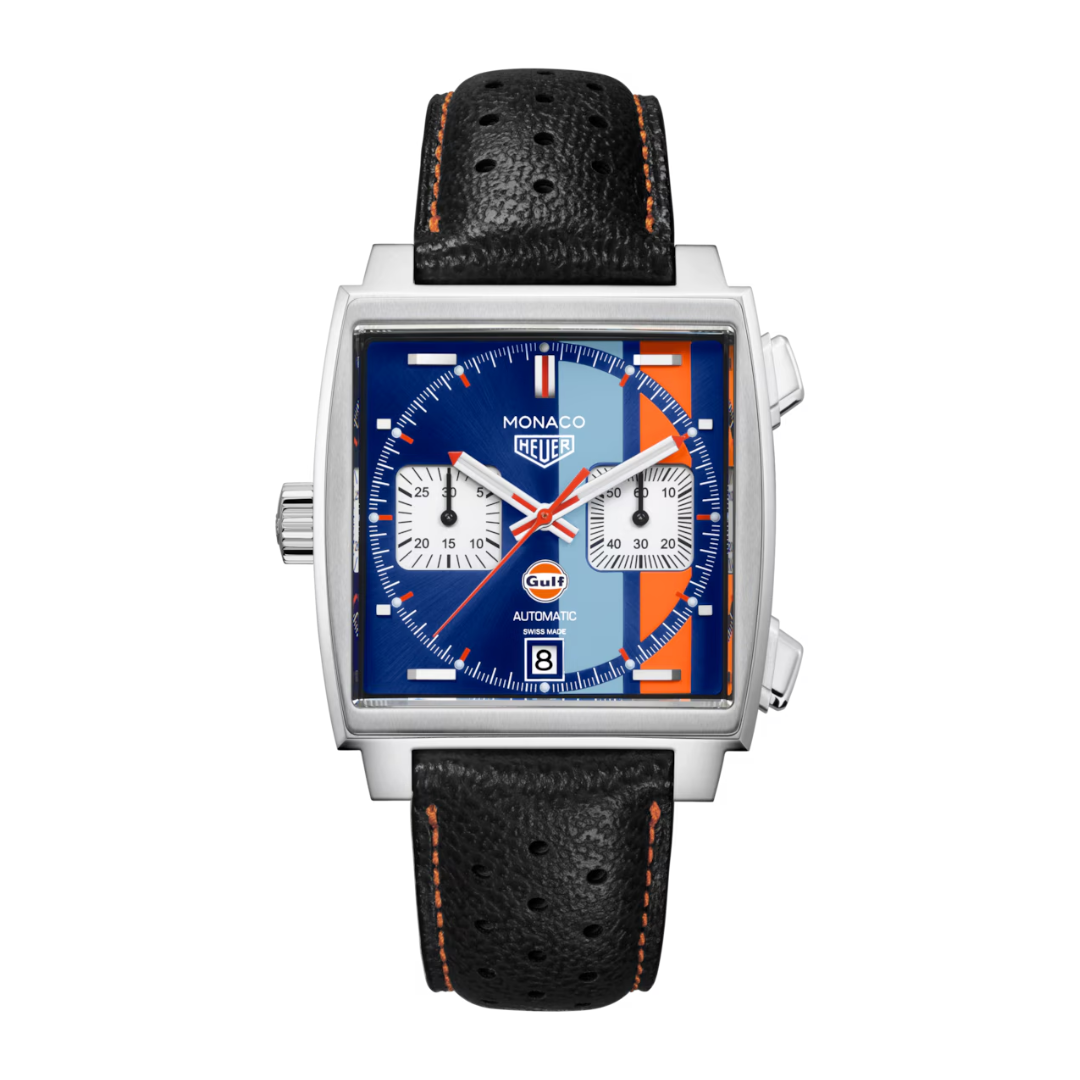 TAG HEUER MONACO GULF AUTOMATIC CHRONOGRAPH