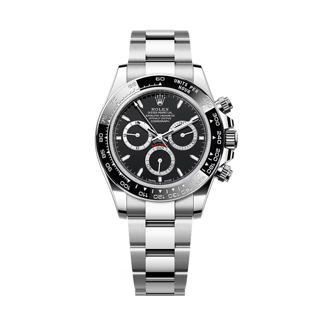 Rolex Daytona 126500 – Stainless Steel 904L – Black Dial